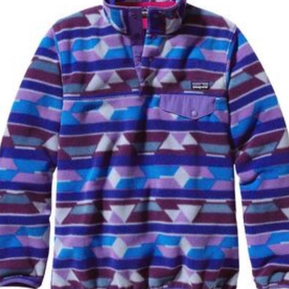 Purple Patagonia pullover